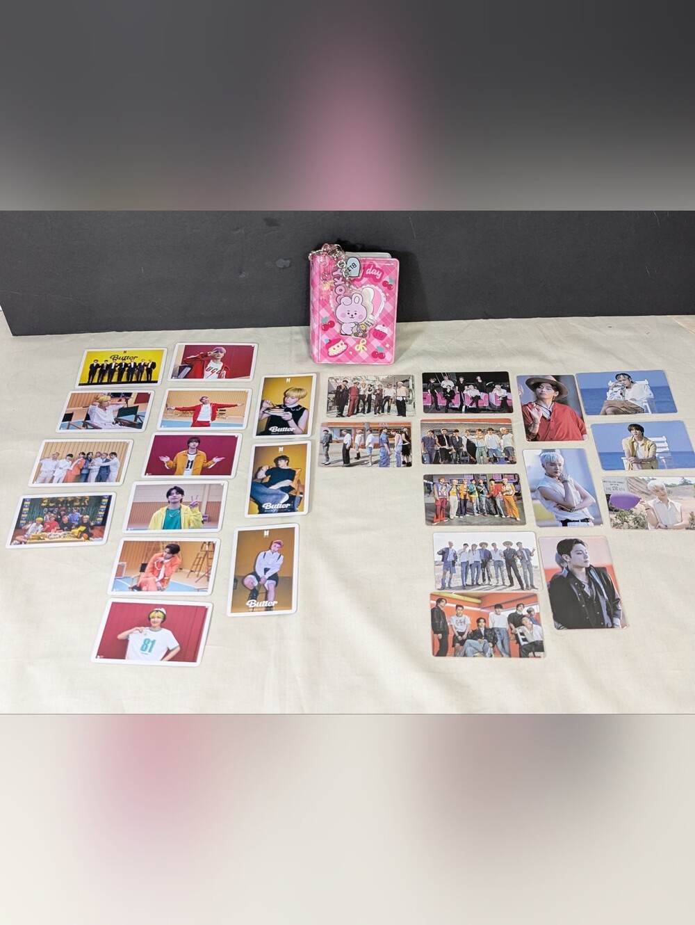 BTS Butter And Permission To Dance Album Official Photo Cards Lot of 26 + Binder